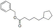 benzyl cyclopentanevalerate Struktur