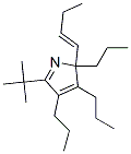 2-((E)-BUT-1-ENYL)-5-TERT-BUTYL-2,3,4-TRIPROPYL-2H-PYRROLE Struktur