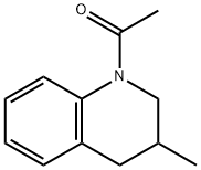 Ethanone,  1-(3,4-dihydro-3-methyl-1(2H)-quinolinyl)- Struktur