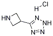 5-(3-Azetidinyl)-2H-tetrazole hydrochloride Struktur