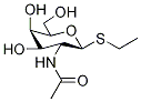 2-Mercaptoethyl 2-(Acetylamino)-2-deoxy-β-D-galactopyranoside Struktur