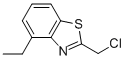 2-(CHLOROMETHYL)-4-ETHYLBENZOTHIAZOLE Struktur