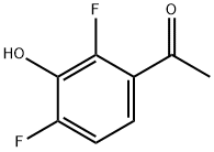 Ethanone,  1-(2,4-difluoro-3-hydroxyphenyl)- Struktur