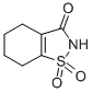 1,2-BENZISOTHIAZOL-3(2H)-ONE, 4,5,6,7-TETRAHYDRO-, 1,1-DIOXIDE Struktur