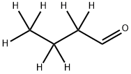 n-Butyraldehyde--d7 Struktur