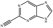 1H-Purine-2-carbonitrile (9CI) Struktur