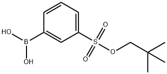 3-(Neopentyloxysulfonyl)phenylboronic acid Struktur