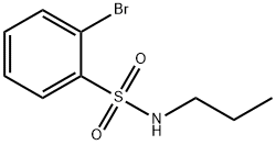 N-Propyl 2-bromobenzenesulfonamide Struktur