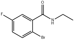 2-Bromo-N-ethyl-5-fluorobenzamide Struktur