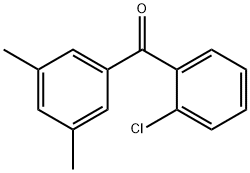 2-Chloro-3',5'-dimethylbenzophenone Struktur