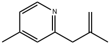 4-Methyl-2-(2-methyl-propenyl)-pyridine Struktur