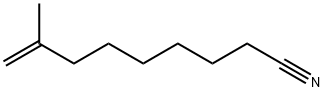 8-Methylnon-8-enenitrile Struktur