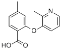 4-METHYL-2-[(2-METHYLPYRIDIN-3-YL)OXY]BENZOIC ACID Struktur