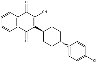 阿托伐醌 結(jié)構(gòu)式