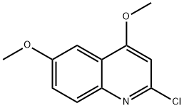 2-CHLORO-4,6-DIMETHOXYQUINOLINE Struktur