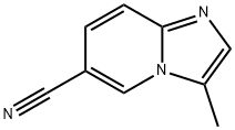 IMidazo[1,2-a]pyridine-6-carbonitrile, 3-Methyl- Struktur