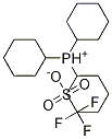 Tricyclohexylphosphonium trifluoromethanesulfonate, 99% Stabiphos Struktur