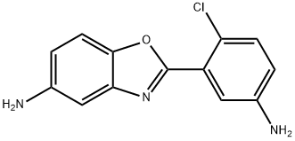 2-(5-AMINO-2-CHLOROPHENYL)-1,3-BENZOXAZOL-5-AMINE Struktur