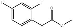 Methyl2,4-difluorophenylacetate97% Struktur