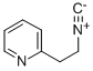 2-(2-ISOCYANOETHYL)PYRIDINE Struktur