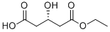 (S)-3-HYDROXYGLUTARATE ETHYL Struktur