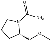 1-Pyrrolidinecarboxamide,2-(methoxymethyl)-,(S)-(9CI) Struktur