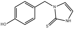 1-(4-HYDROXYBENZYL)IMIDAZOLE-2-THIOL Struktur