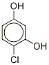 p-Chlororesorcinol-13C6 Struktur