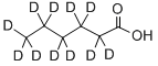 HEXANOIC-D11 ACID Struktur