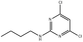 N-butyl-4,6-dichloropyriMidin-2-aMine Struktur