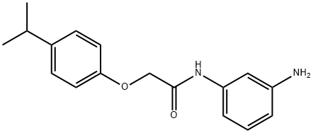 N-(3-Aminophenyl)-2-(4-isopropylphenoxy)acetamide Struktur