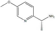 (R)-1-(5-methoxypyridin-2-yl)ethanamine Struktur