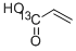 ACRYLIC ACID (1-13C) Struktur