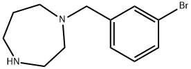 1-(3-BroMobenzyl)hoMopiperazine, 95% Struktur