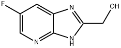 3H-Imidazo[4,5-b]pyridine-2-methanol,  6-fluoro- Struktur