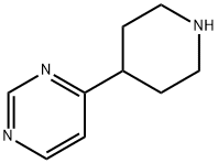 4-piperidin-4-ylpyrimidine Struktur