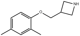 3-(2,4-Dimethyl-phenoxymethyl)-azetidine Struktur