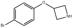 3-(4-Bromo-phenoxy)-azetidine Struktur