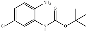 (2-AMINO-5-CHLORO-PHENYL)-CARBAMIC ACID TERT-BUTYL ESTER Struktur