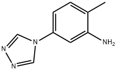 2-METHYL-5-(4H-1,2,4-TRIAZOL-4-YL)ANILINE Struktur