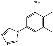 2,3-DIMETHYL-5-(1H-TETRAZOL-1-YL)ANILINE Struktur