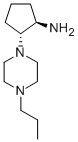 TRANS-2-(4-N-PROPYLPIPERAZIN-1-YL)CYCLOPENTANAMINE Struktur