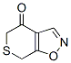 5H-Thiopyrano[4,3-d]isoxazol-4(7H)-one(9CI) Struktur