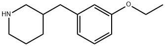 3-(3-ETHOXY-BENZYL)-PIPERIDINE Struktur