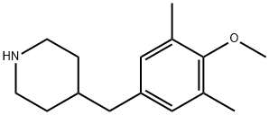 4-(4-METHOXY-3,5-DIMETHYL-BENZYL)-PIPERIDINE Struktur