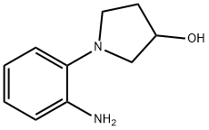 1-(2-AMINOPHENYL)-3-PYRROLIDINOL Struktur