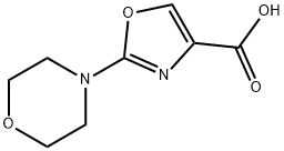 2-MORPHOLINOOXAZOLE-4-CARBOXYLIC ACID Struktur