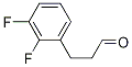 Benzenepropanal, 2,3-difluoro- Struktur