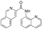 3-Isoquinolinecarboxamide,  N-8-quinolinyl- Struktur