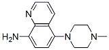 8-Quinolinamine,  5-(4-methyl-1-piperazinyl)- Struktur